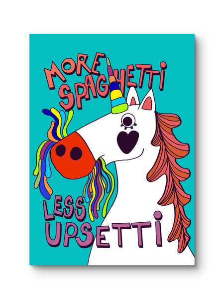 MORE SPAGHETTI - LESS UPSETTI